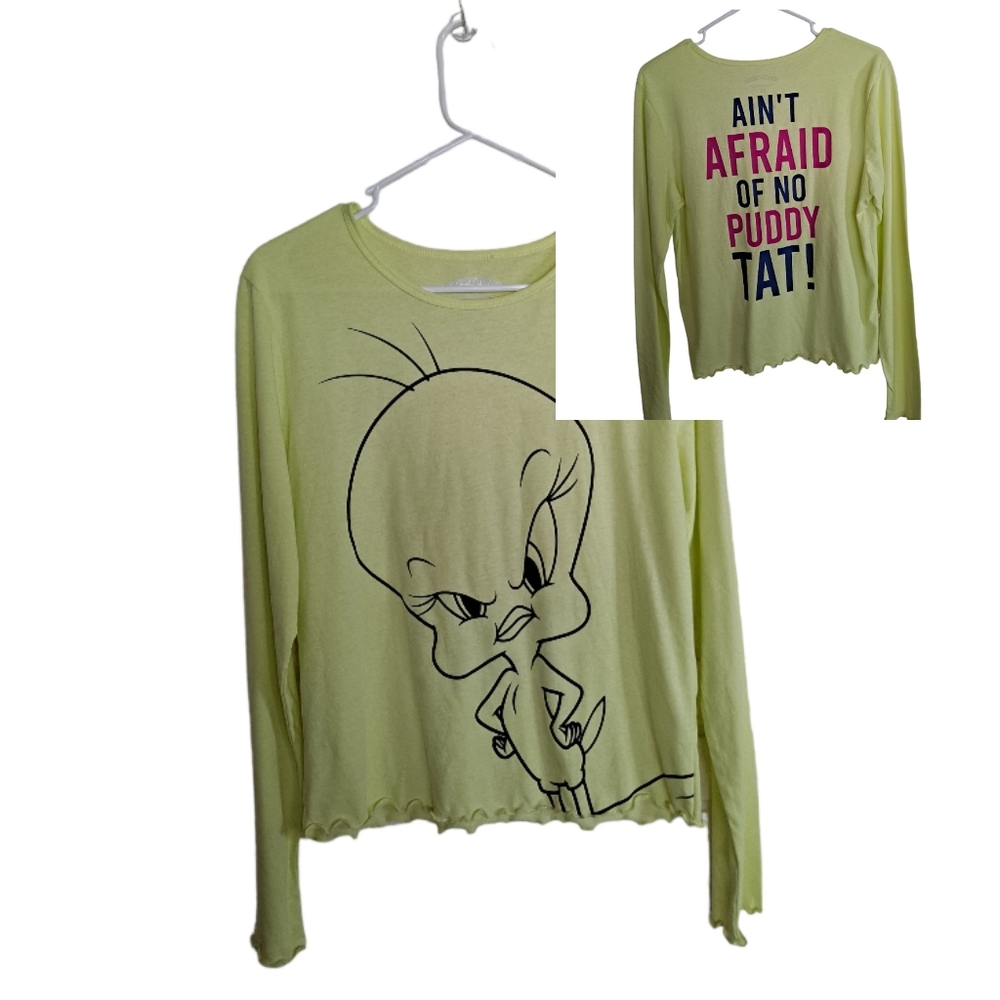 Looney Tunes Warner Bros Tweety Bird long sleeve top